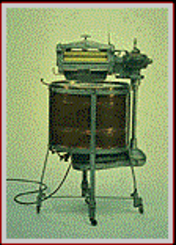 The First Washing Machine