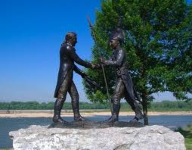 Louis and Clark Pacific Ocean