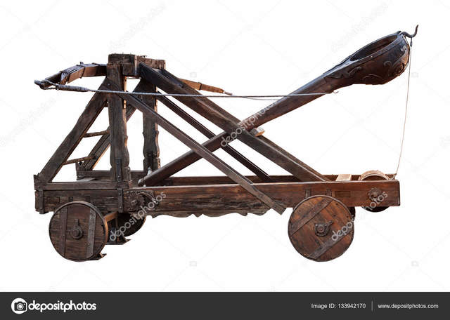 La primera catapulta