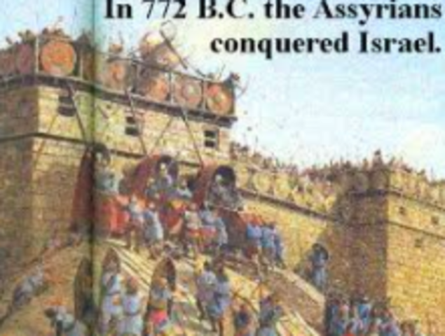 Assyrians conquer Israel