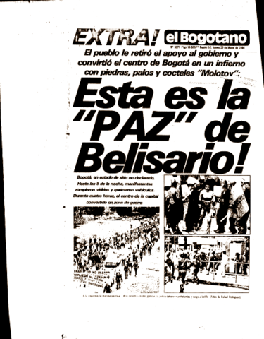 Proceso de paz- Belisario Betancur