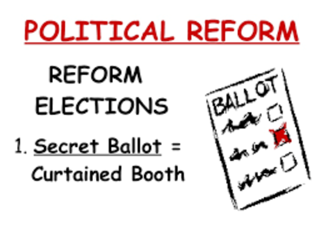 Political Reforms