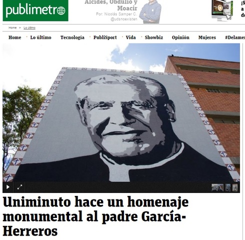 P. García. recibe un homenaje en las Instalaciones del Museo de Arte Contemporáneo.
