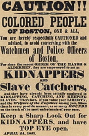 Fugitive slave act