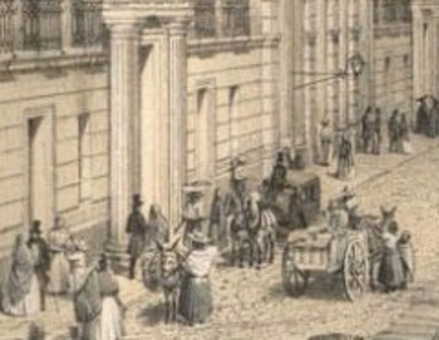 La primera ley de expulsión de españoles es emitida por el Congreso General.