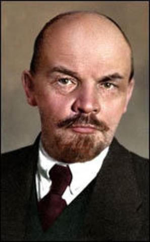 Lenin Returns to Russia