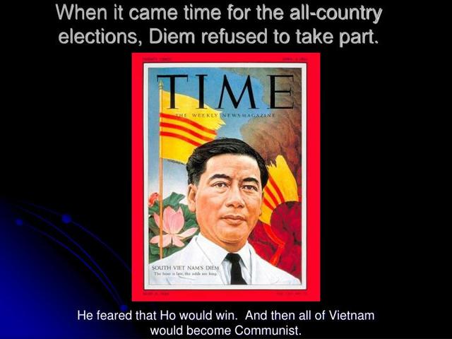 Ngo Dinh Diem Refuses To Take Part In Elections