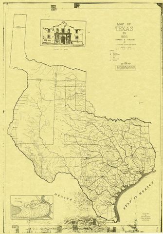 Texas becomes a Republic