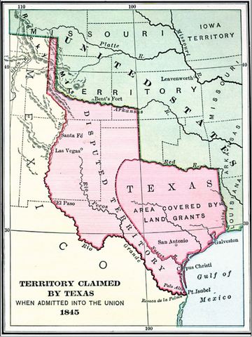 Annexation of Texas by U.S.