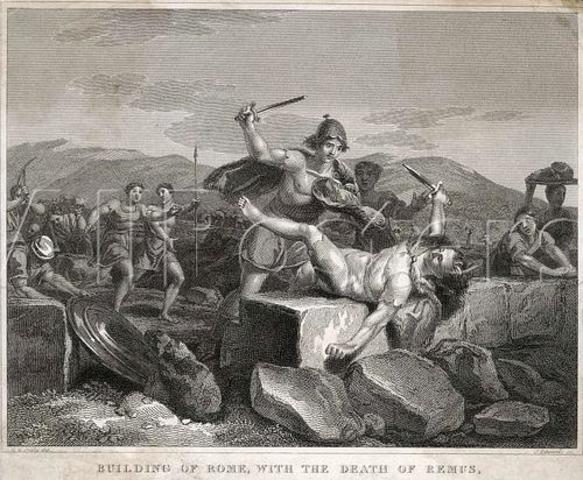 Fundación de Roma.(MONARQUIA)