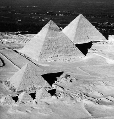 Egipto construcción de pirámides