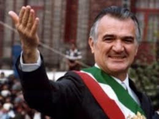 El presidente Miguel de la Madrid anuncia el PIRE