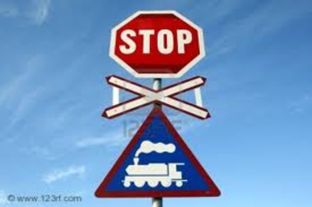 Railroad closes for the South