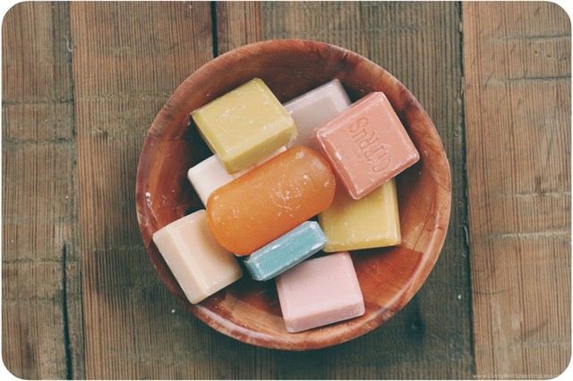 Different kinds of soaps