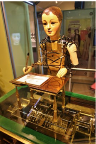 AUTOMATE DESSINATEUR-ECRIVAIN DE MAILLARDET