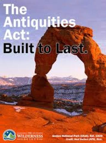 Antiquities act