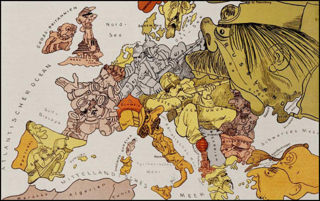 Russia is dragged into WWI