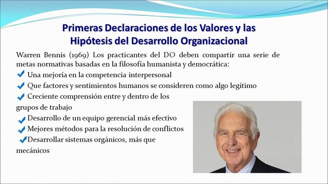 TEORIA DEL DESARROLLO WARREN G BENIS