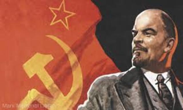 Bolsheviks led by Lenin overthrew Russian government
