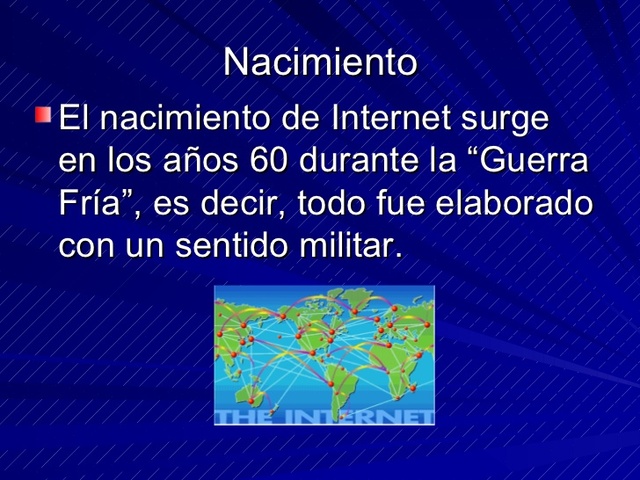 nacimiento del internet
