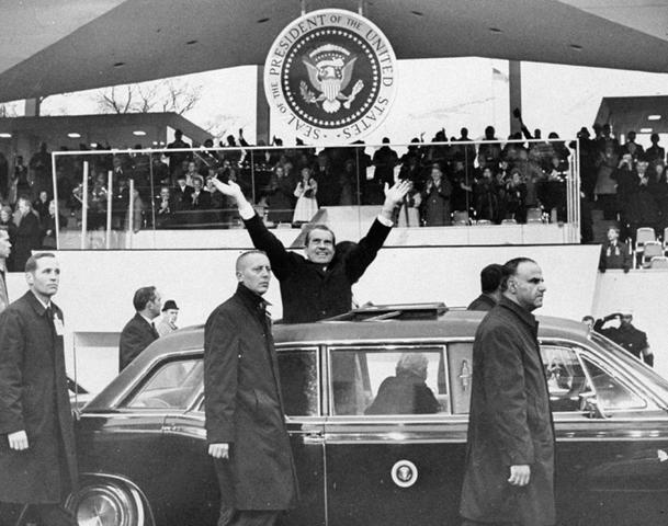 01/20/1969: Richard Nixon inaugurated