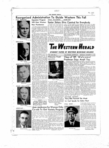 Western Michigan Herald Becomes Western Herald