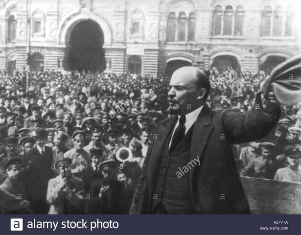 Lenin Arrives in Russia