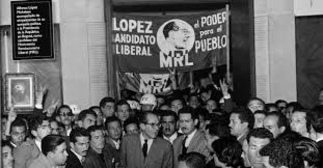 Nacimiento del MRL (Movimiento Revolucionario Liberal)