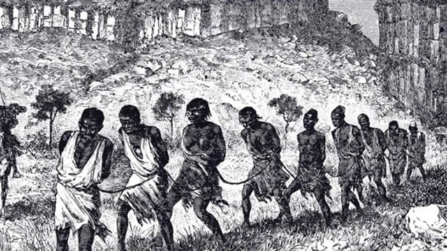 The first African slaves arrive in Europe