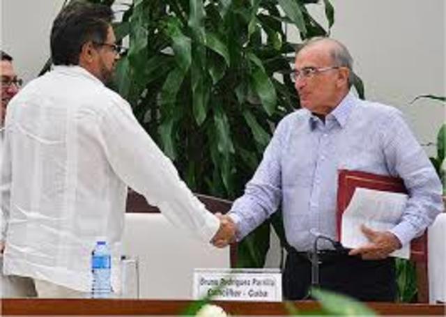 Acuerdo parcial sobre desarrollo agrario, uno de los seis puntos de la hoja de ruta pactada.