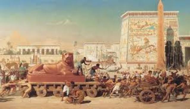 Israelites settle in Egypt