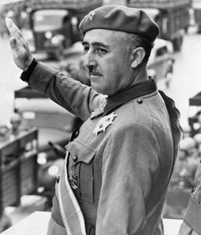 End of Spanish Civil War