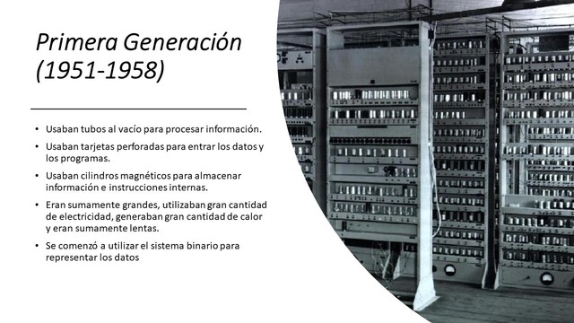 Primera Generacion