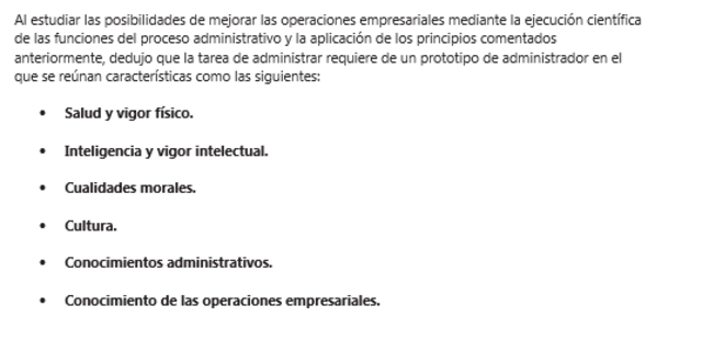 Otros Aportes de Fayol