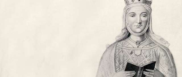 (Lauren) Eleanor of Aquitaine takes part in a plot against her husband, King Henry II