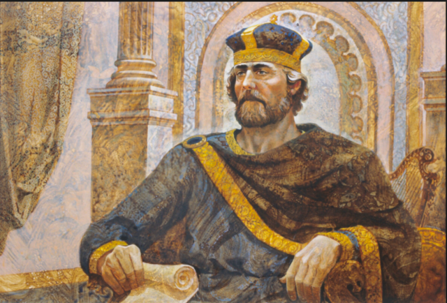 King David names Jerusalem as the capital