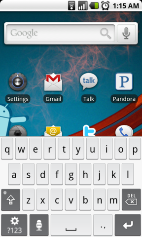 Android 2.1 (Multi-touch)
