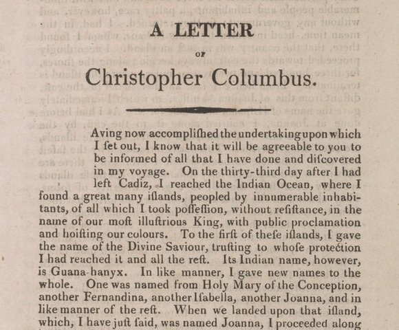 DESCUBRIMIENTO DE AMERICA Y PRIMER VIAJE DE COLÓN