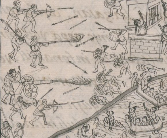 CORTÉS CONQUISTA TENOCHTITLÁN (CIUDAD DE MÉXICO)