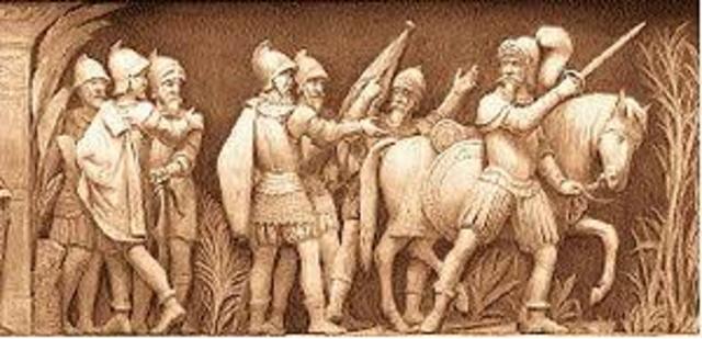 PIZARRO LLEGA A CONQUISTAR EL PERU