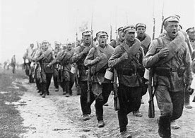 Civil War Rages in Russia