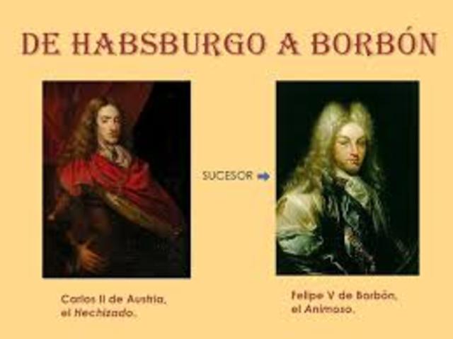 muere Carlos II con el fin del reinado de los Habsburgo