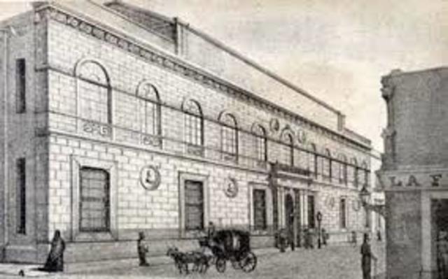 Se inanugura en México la Real Academia de las Nobles Artes de San Carlos