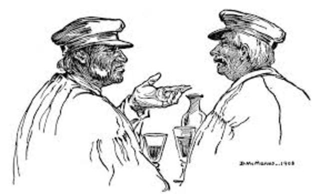 The man with the broken english