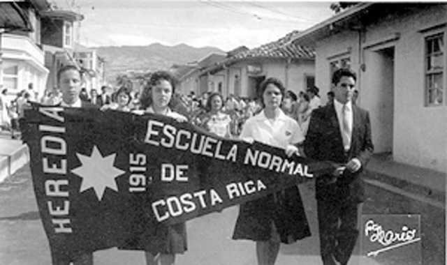 Orientación y Psicología en la Escuela Normal de Heredia.