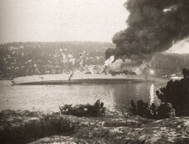 Senkingen av Blücher