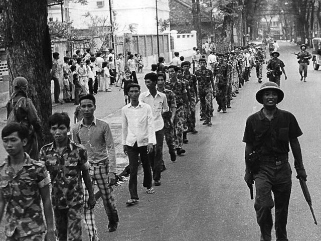 South Vietnam falls to Communism