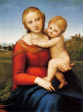 Piccola Madonna Cowper di Raffaello Sanzio