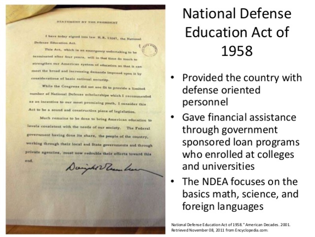 National Defense Education Act