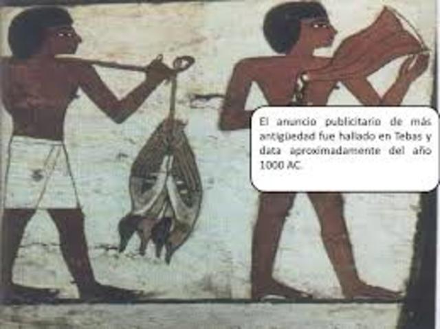 Más tarde, aparecieron los anuncios pintados